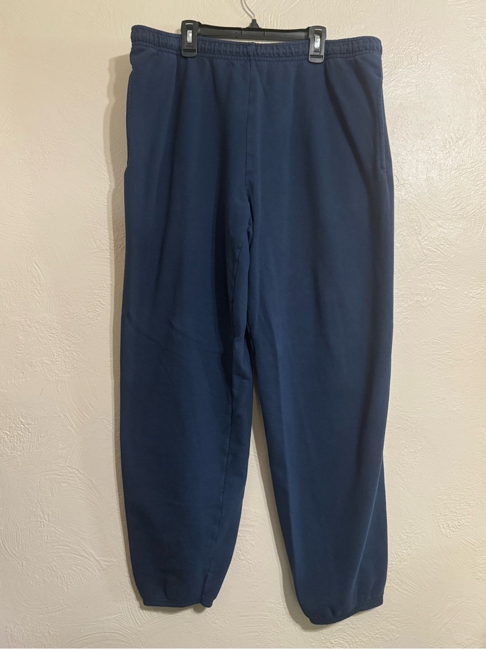 Athletic Works Navy Blue Men's Jogger Sweatpants 0452